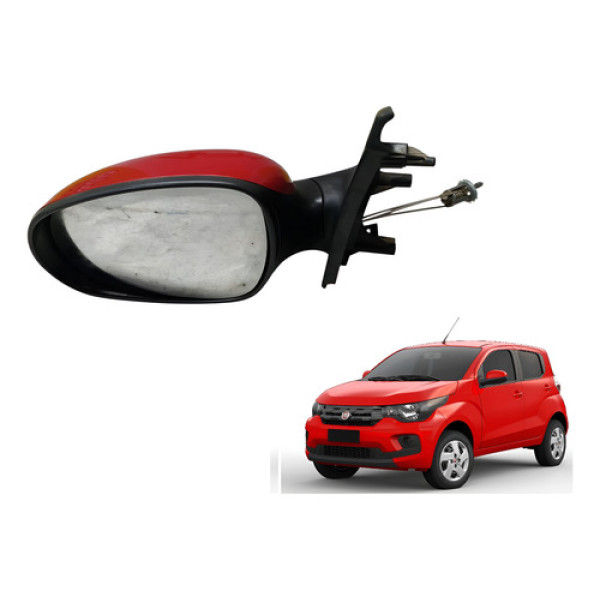 Retrovisor Mobi 2016 2017 A 2024 Esquerdo Manual Original