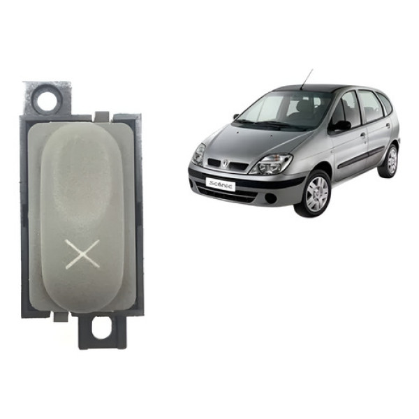 Botão De Bloqueio Do Vidro Elétrico Original Scenic Original