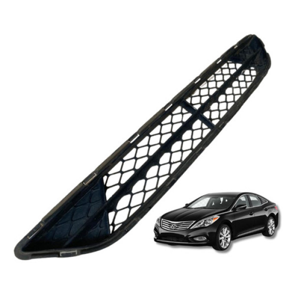 Grade Inferior Parachoque Dianteiro Azera 2012 2013 14 2015 Preto Fosco