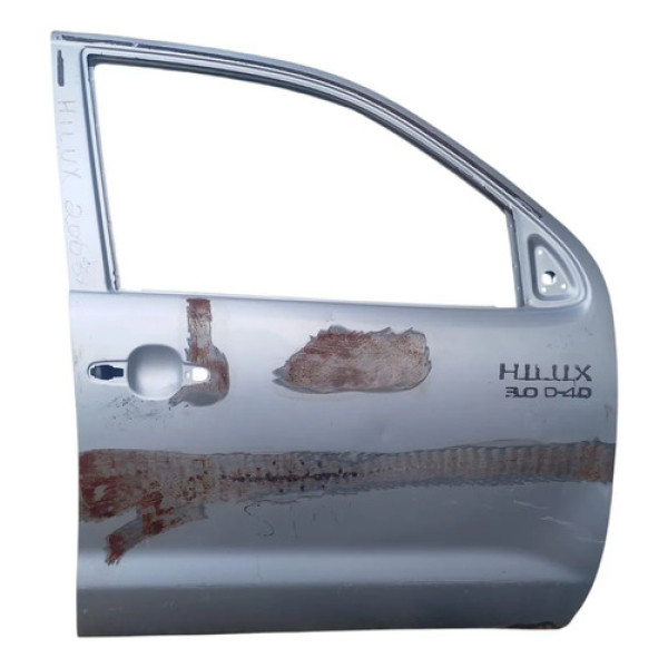 Porta Dianteira Direita Hilux Sw4 2006 2007 A 2015 Dianteira Direita Cinza