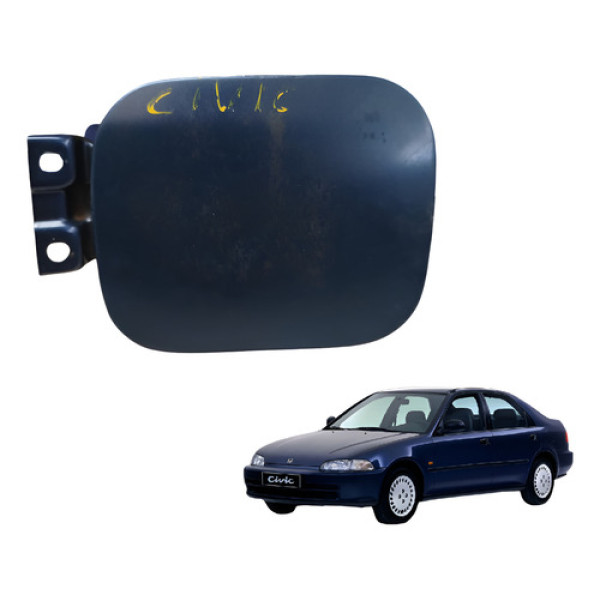 Tampa Portinhola Tanque Combustivel Honda Civic 92 93 94 95 1992 Azul-escuro