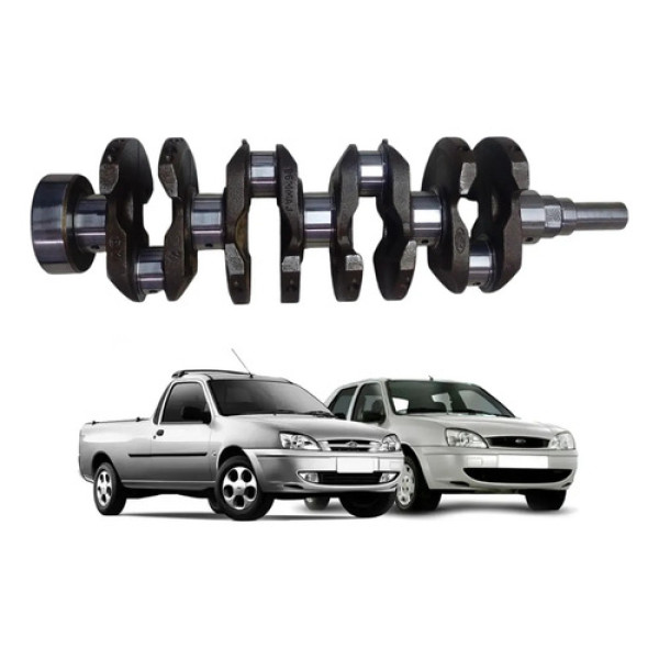 Virabrequim Courier Fiesta 1.4 16v Zetec 0.75 Retificado