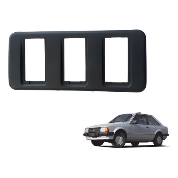Moldura Botão Desembaçador Ford Escort Gl 1989 Original