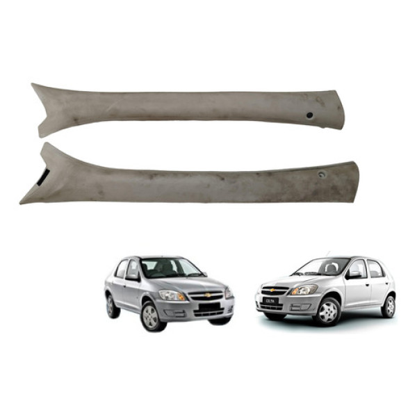 Moldura Acabamento Coluna Parabrisa Celta Prisma 07 A 15