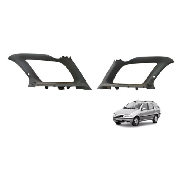 Par Suporte Bagagito Esquerdo Direito Palio Weekend G1 96 99