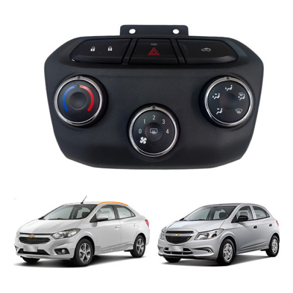 Comando Painel Botão Ar Quente Frio Gm Onix Prisma 2012 2018