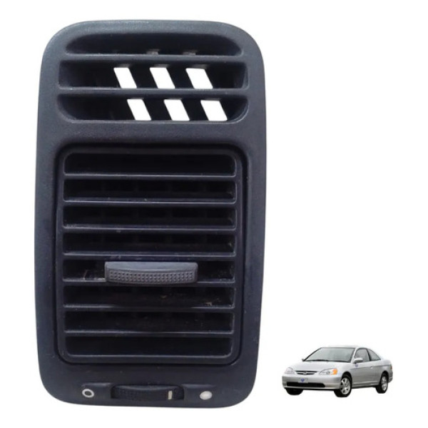 Difusor Ar Interno Lado Esquerdo Civic 2001 A  2006