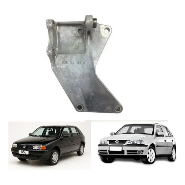 Suporte Bomba Direção Hidráulica Gol Parati 1.0 At Sem Ar