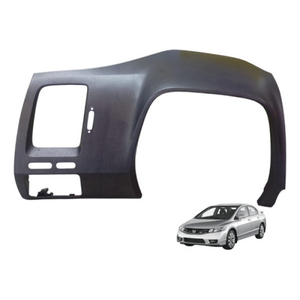 Acabamento Painel Velocimetro Honda  Civic 2006/2011 Cinza