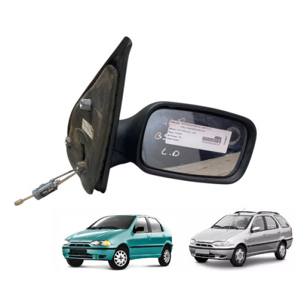 Retrovisor Palio Weekend Siena 4 Portas 96 97 98 99 Original