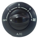 Botão Regulador Velocidade Ar Condicionado Xsara Picasso - Preto