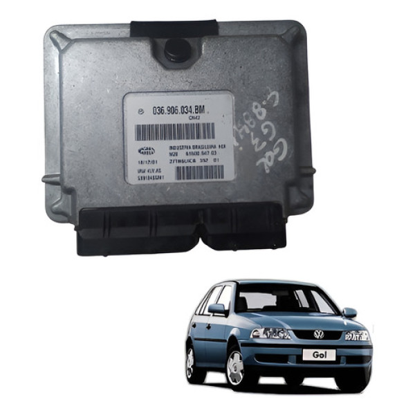 Módulo Injeção Vw Gol Voyage 1.0 16v 00 A 04 - 036906034bm