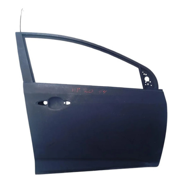Porta Dianteira Direita Hb20x 2013 A 2019 C/ Furo Moldura Dianteira Direita Preto