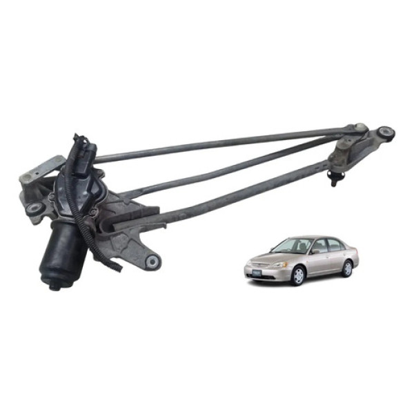 Motor Limpador Parabrisa Civic 1997 1998 A 2006