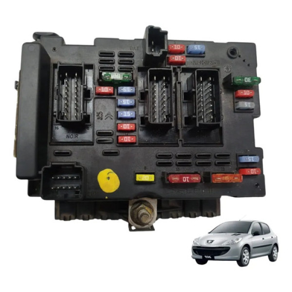 Modulo Caixa Fusivel Bsm B3 Peugeot 206 207 C3 2006 2008