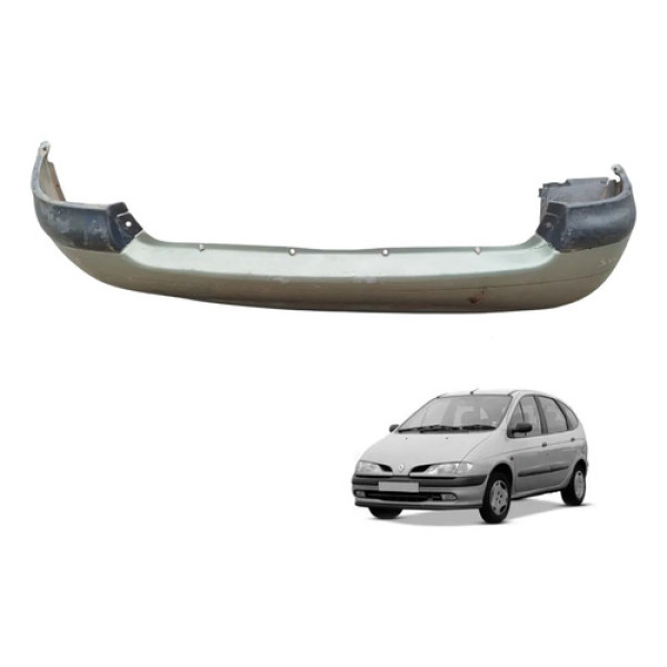 Parachoque Traseiro Renault Scenic 2000 2001 2002 2003 2011
