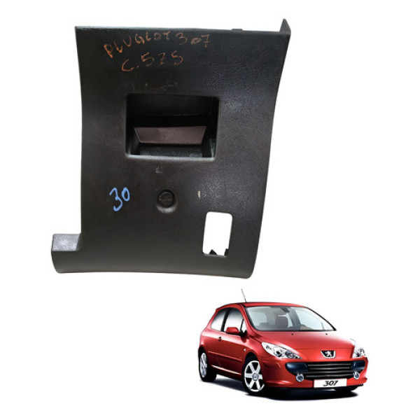 Acabamento Tampa Caixa Fusível Painel Peugeot 307 2007 2012