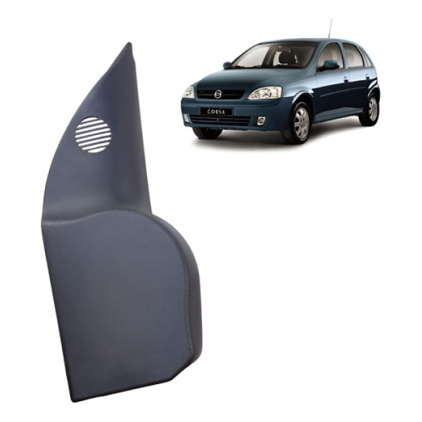 Acabamento Retrovisor Lado Direito Chevrolet Corsa Montana - Preto