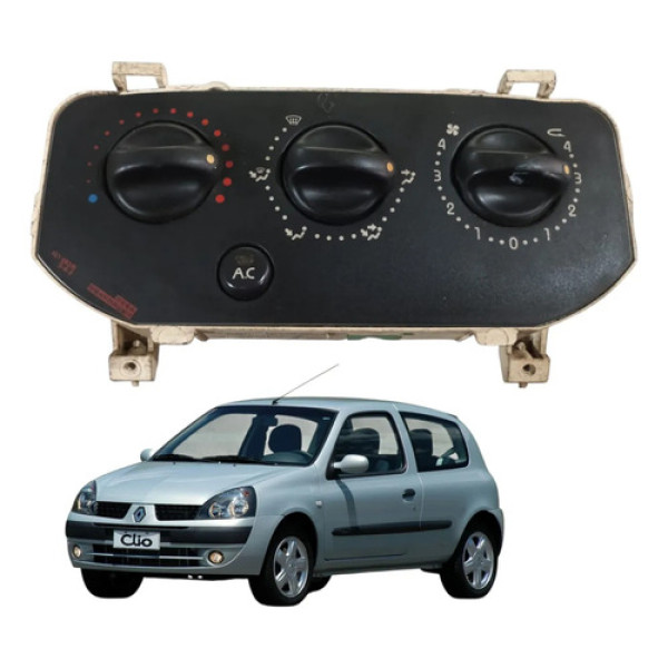 Comando Ar Condicionado Original Renault Clio 2001 A 2010