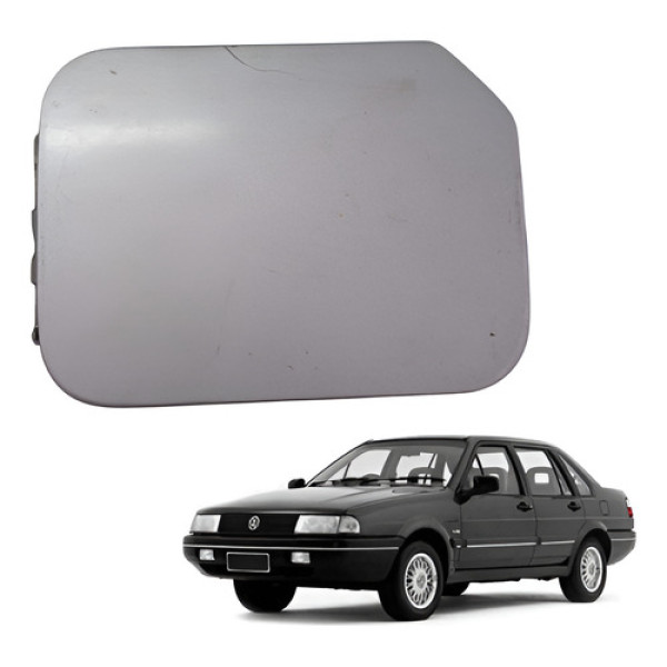 Portinhola Tanque Combustível Vw Santana 1999 2000 2001 Orig Prateado