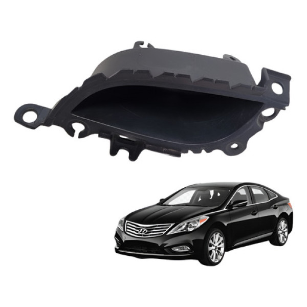 Moldura Puxador Porta Dianteira Direita Hyundai Azera 2012 Preto