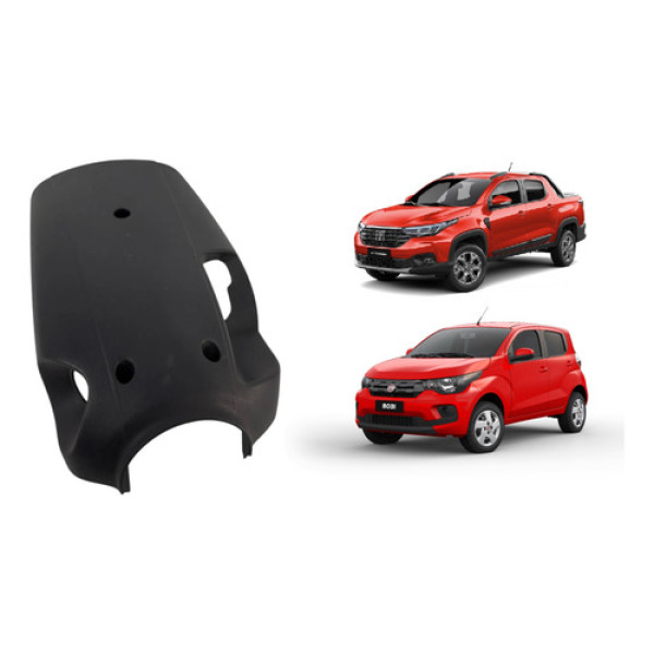 Moldura Coluna Inferior Volante Direção Mobi Strada Original