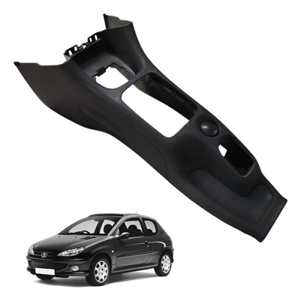 Moldura Console Central Peugeot 206 1998 2012 94597724