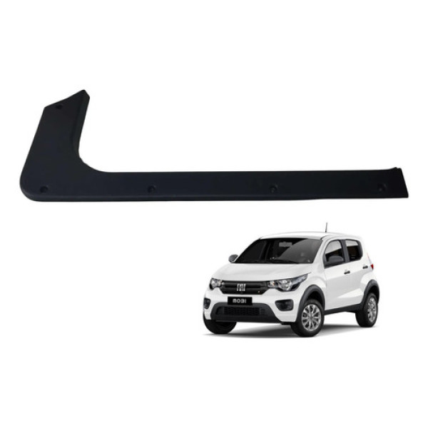 Soleira Moldura Porta Dianteira Direita Mobi 2018 A 2022 Preto