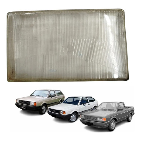 Lente Farol Gol Voyage Parati G1 87 88 89 90 Esquerdo Orgus