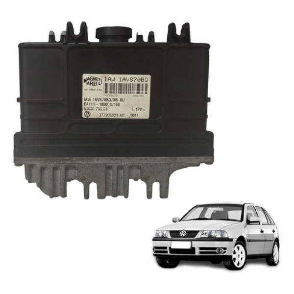 Módulo Injeção Vw Gol Parati G2 Bola G3 1.0 16v Iaw1avs70bq