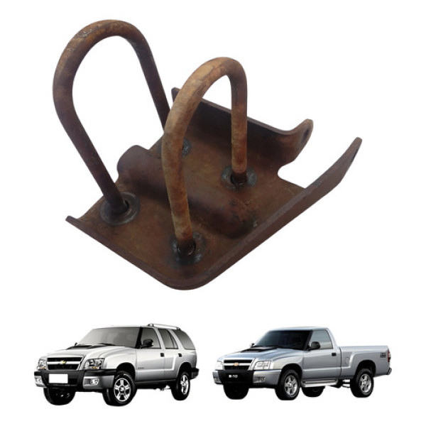 Suporte Parafuso Feixe Mola Esquerdo Gm S10 Blazer 2001 2011