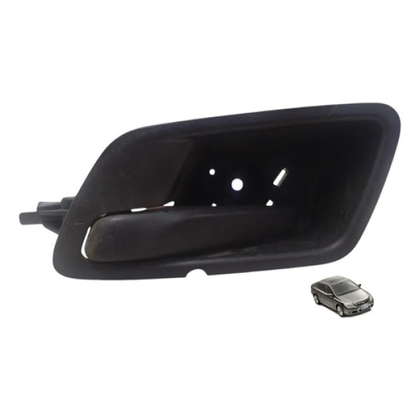Maçaneta Interna Traseira Esquerda Gm 2006 2012 13589047 Preto Traseira