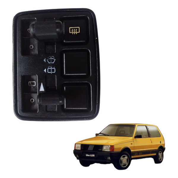 Comando Limpador Desembaçador Fiat Uno Elba 1984 1994