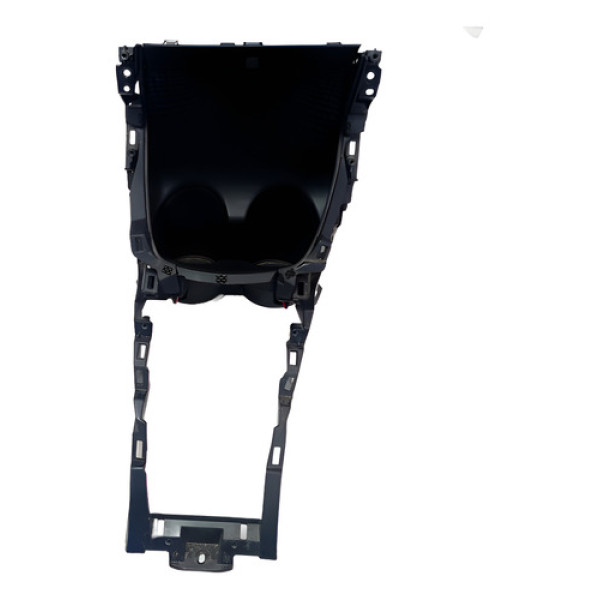 Porta Copos Central Console Toyota Yaris 2019 2023 Preto