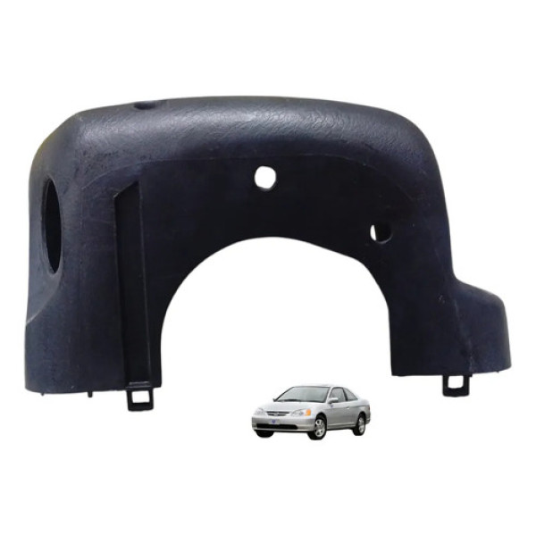 Moldura Chave Seta Volante Inferior Honda Civic 2001 A 2006