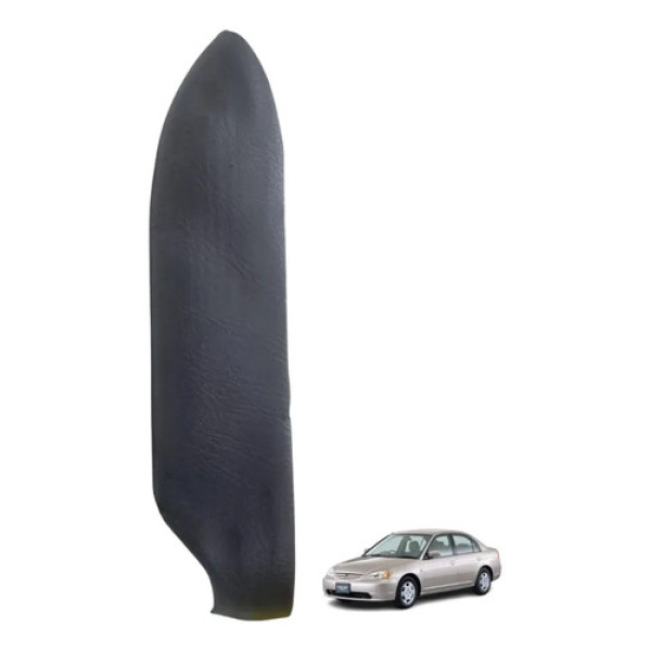 Acabamento Apoio Braço Dianteira Esquerda Civic 2001 A 2006 Cinza