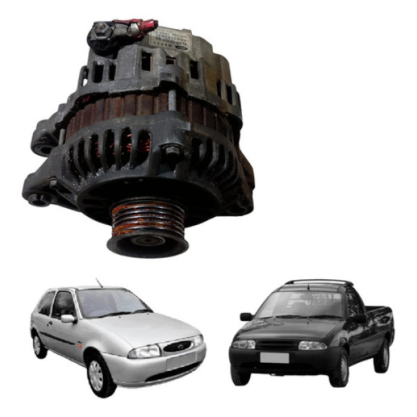 Alternador Fiesta Courier 1.4 16v 96 97 98 99  70a 12v