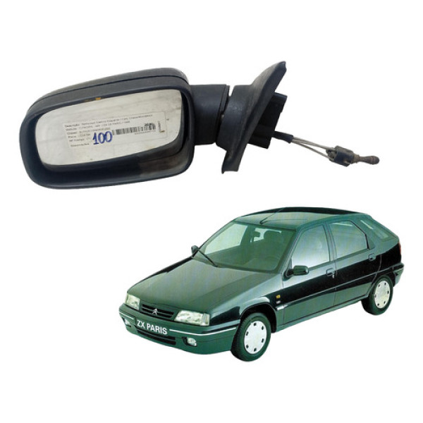 Retrovisor Citroen Zx Paris 92 93 94 95 96 97 98 Esquerdo