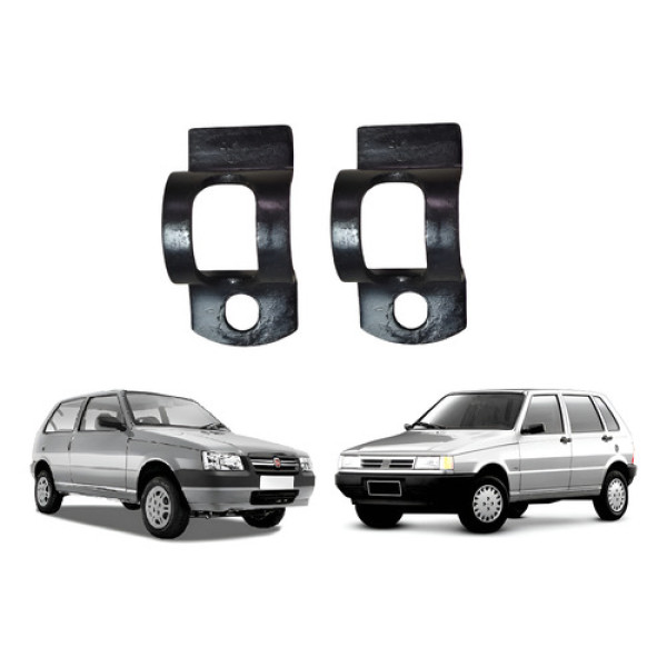 Abraçadeira Fixação Trava Banco Uno Premio Fiorino Todos Par