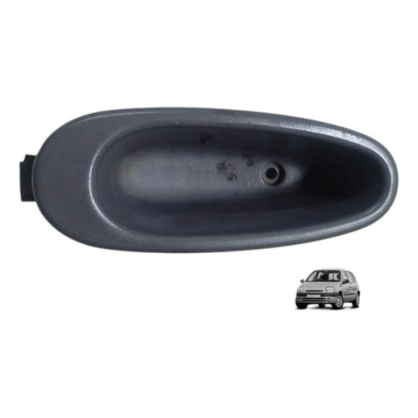 Puxador Porta Interno Clio 1999 2000 2001 2002 7700435057 Cinza-escuro