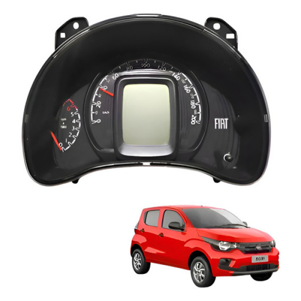 Painel De Instrumentos Velocímetro Fiat Mobi 2016 2018 2022 Preto