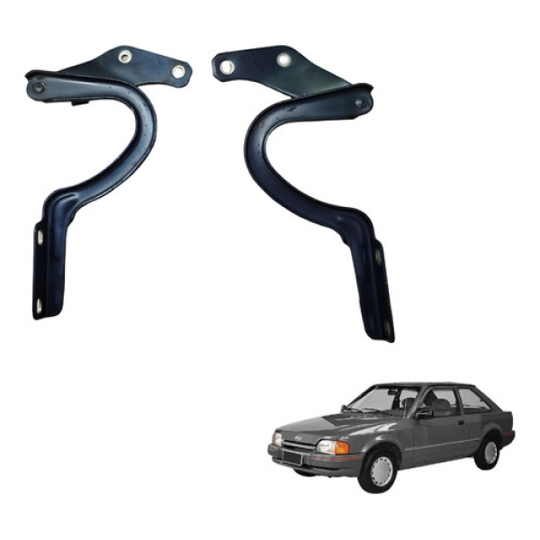 Dobradiça Braço Tampa Traseira Escort Hobby Original Par