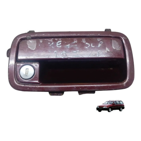 Maçaneta Externa Dianteira Direita Gm Omega Gls 1994 A 1997 Bordô Dianteira