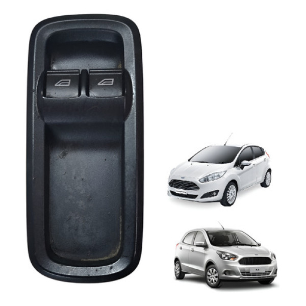 Botão Vidro Elétrico Duplo Ford New Ka Fiesta E3b514a132ab