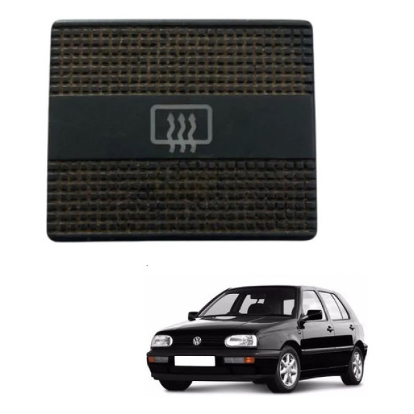 Botão Desembaçador Traseiro Golf 1995 / 1998 Original Vw