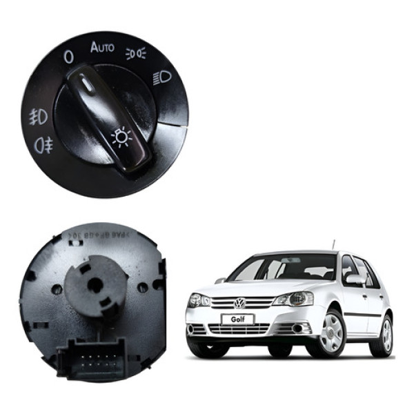 Chave Luz Farol Milha Golf Sportline Passat Jetta Tiguan