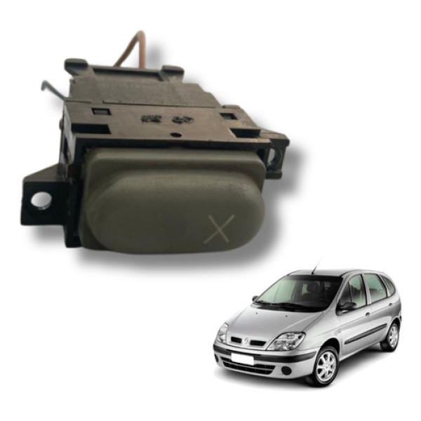 Botão De Bloqueio Vidro Elétrico Original Scenic 01 A 2010