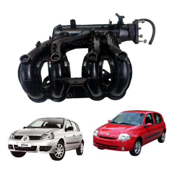Coletor Admissão Clio Twingo Kangoo 1.0 16v 1998 A 2008
