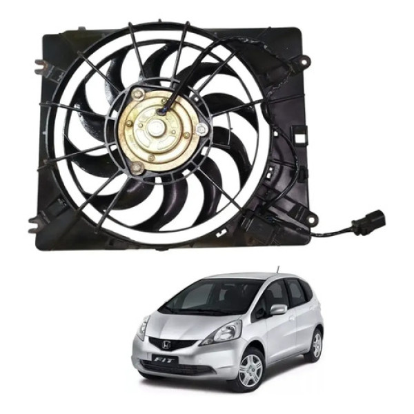 Motor Ventoinha Honda Fit 1.4 2003 2004 2005 2006 2007 2008 12
