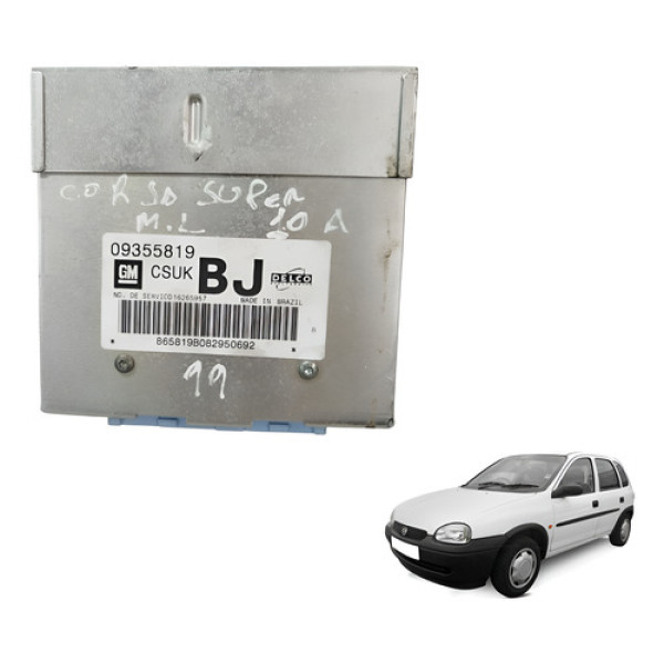 Módulo Central Injeção Uce Corsa Super 1.0 8v 1999 2003